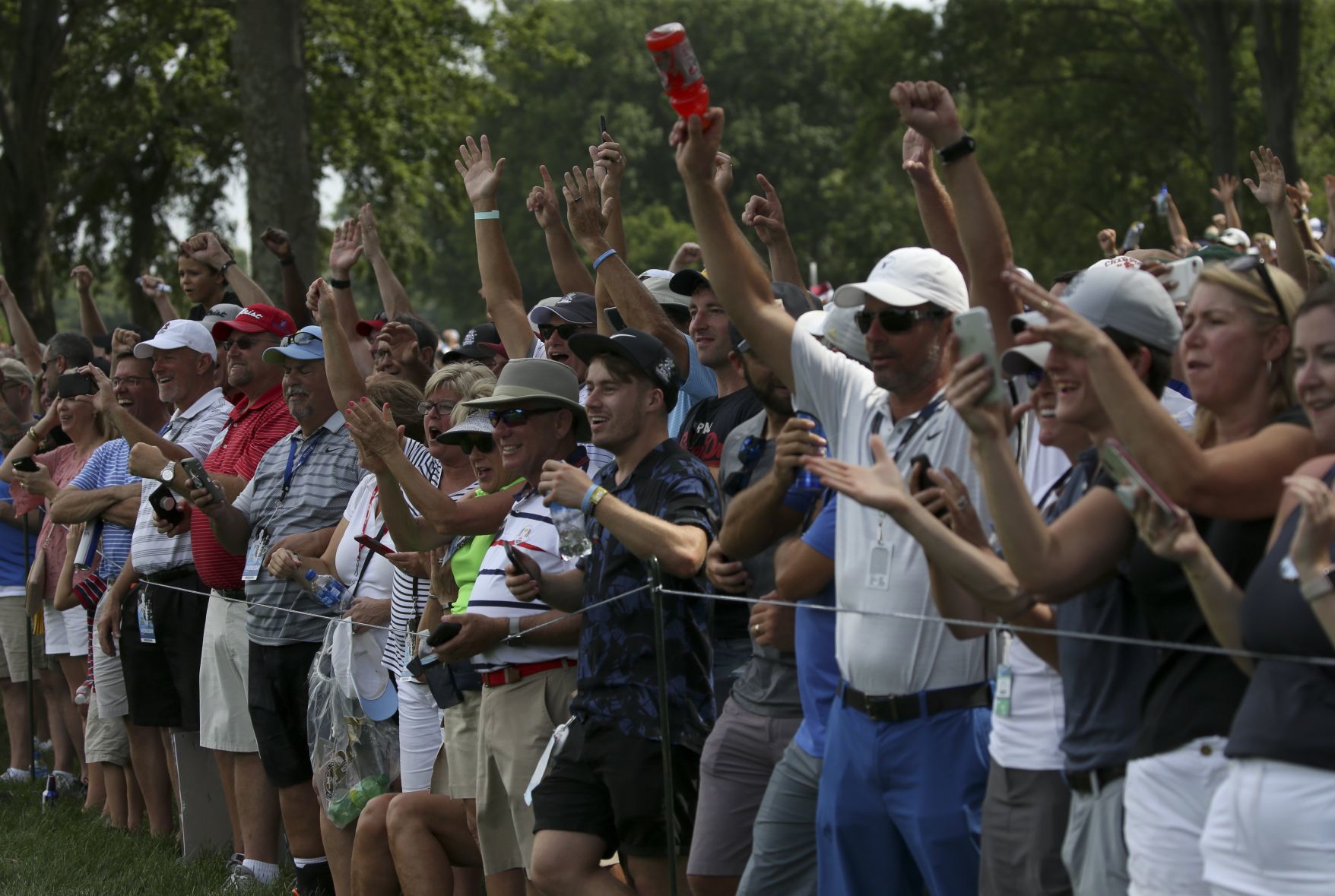 100th PGA Championship practice round